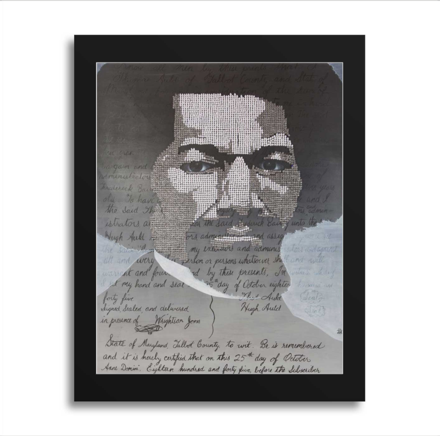 Double Exposure - Douglass Print