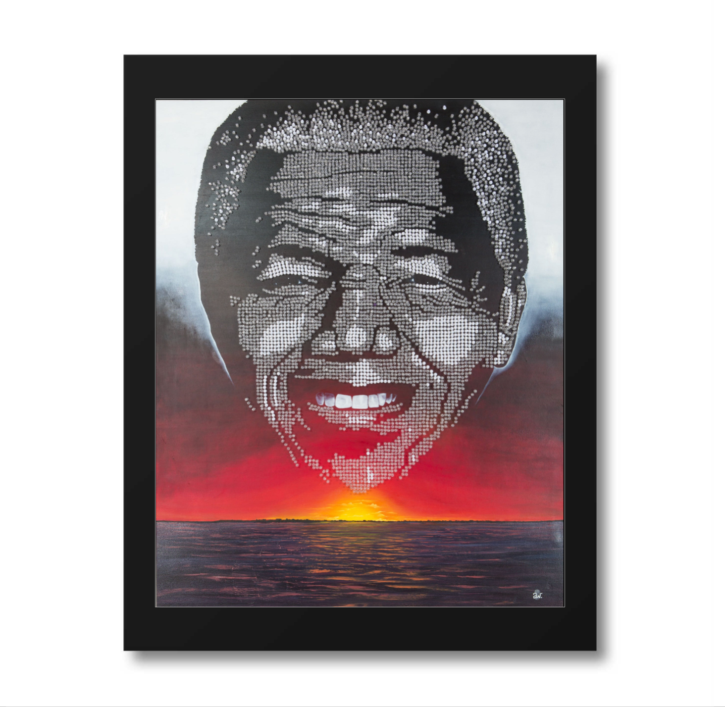 Double Exposure - Mandela Print