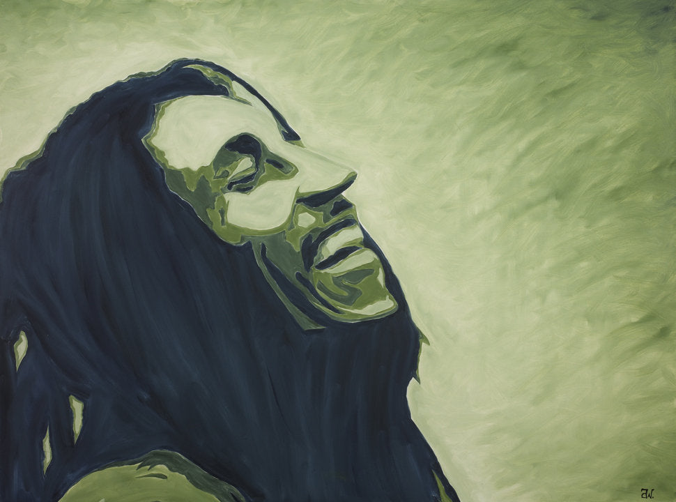 Marley Oil Painting by Andre Woolery