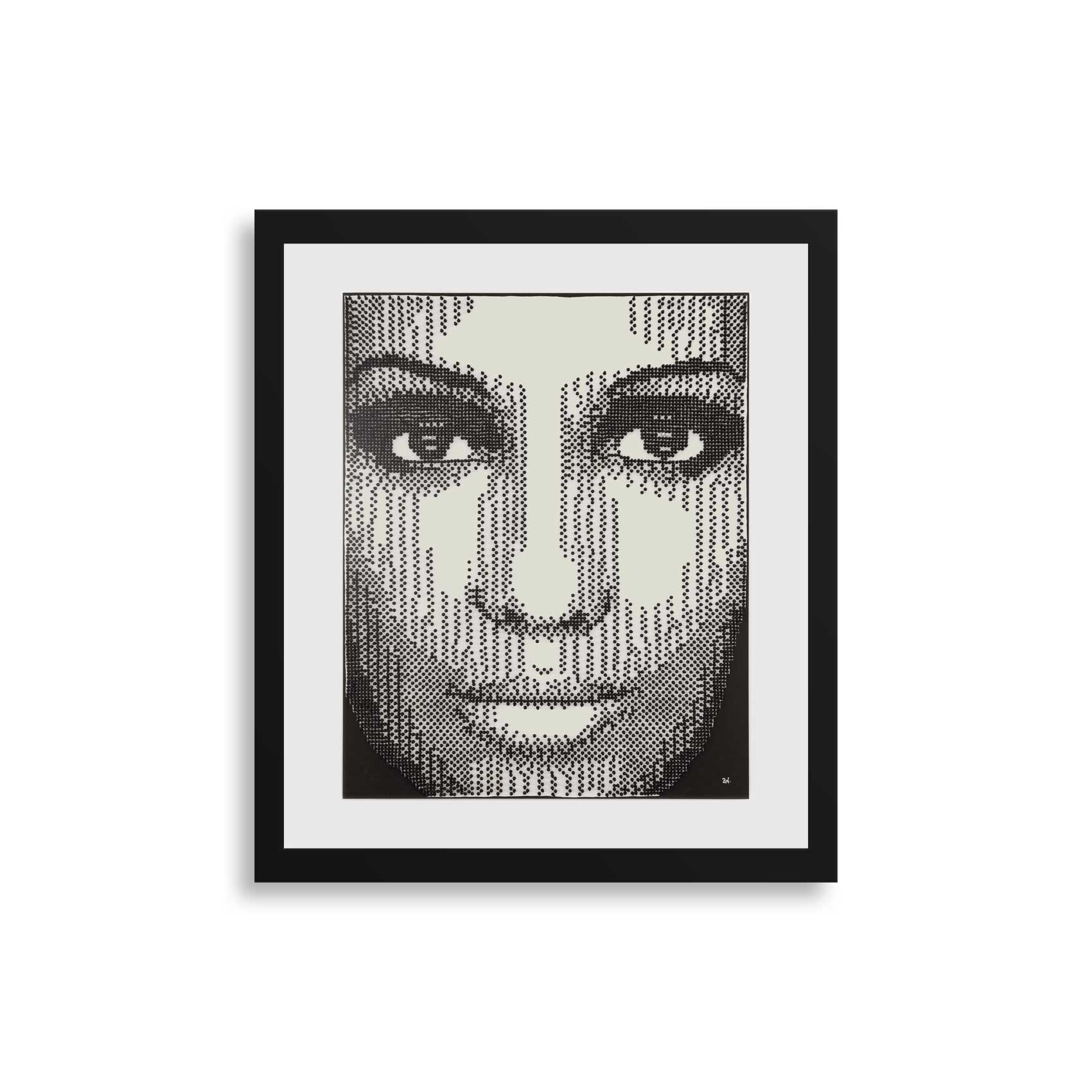 Patterns of Beauty - Iman Print