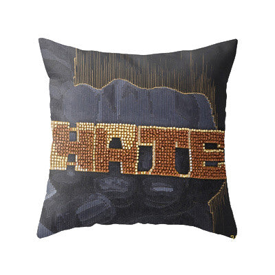 Radio Raheem influenced throw pillows to bless your couch. Blck Prism brings you Black art inspired lifestyle products. 