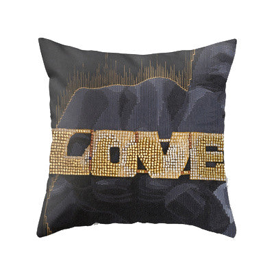 Radio Raheem influenced throw pillows to bless your couch. Blck Prism brings you Black art inspired lifestyle products. 